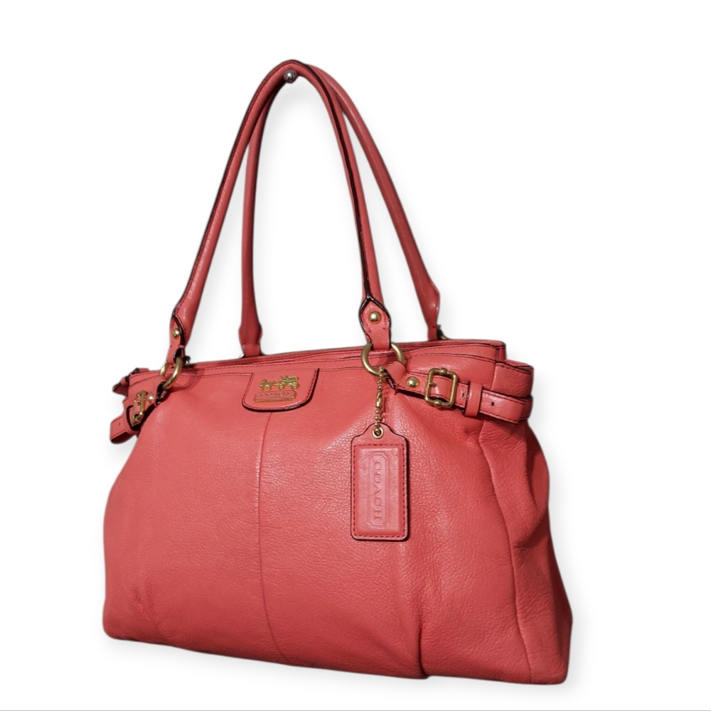 Coach Madison Kara Leather Carryall Four Compartments Great Condition Vintage - Picture 5 of 10